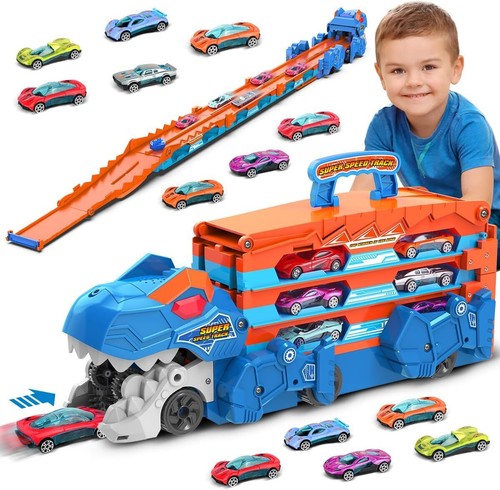 Dinosaur transport truck car - transport,