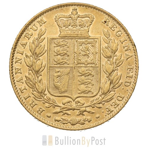 1845 gold sovereign - 1845,