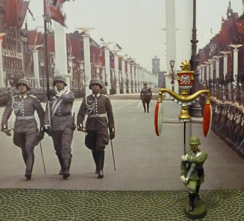 Prewar german soldier marching - prewar-german,