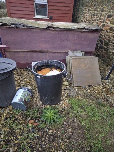 Caustic soada tank for paint - caustic,
