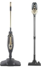 Beldray COMBO-8865 Titanium 14-in-1 Steam Cleaner & 2-in-1 Vacuum Set – Steamer