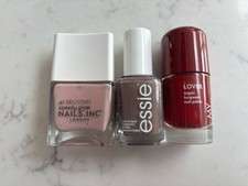 3 X Nail Varnish Polish Bundle - Essie,  Nails Inc, My Mood