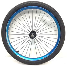 20" Bicycle Front Blue Wheel