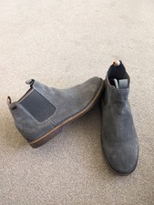 Superdry Grey Suede Chelsea