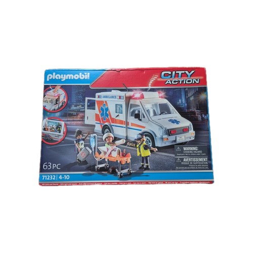 Playmobil ambulance with - playmobil,