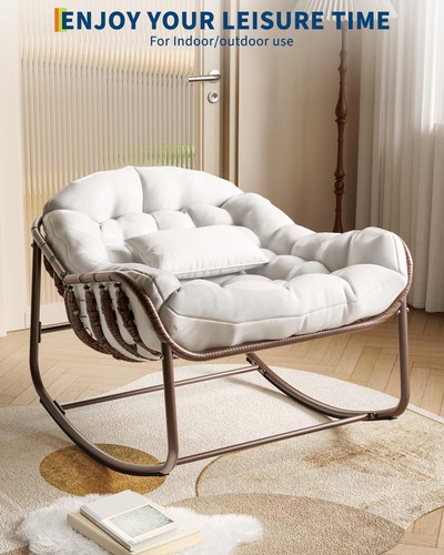 Oversized wicker papasan - wicker,