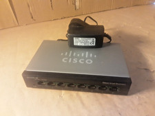 Cisco 100 Series SG100D-08 V2 8 Port Ethernet Switch.