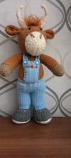 Lovely Handknitted Highland Bull