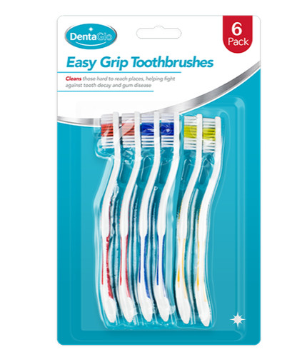 Easy grip toothbrushes - easy,