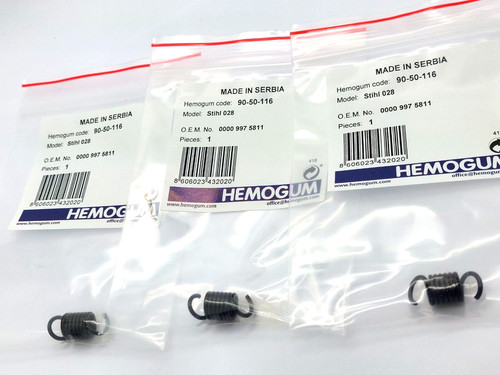 Clutch springs pcs set - clutch, 3