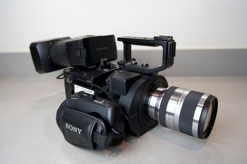 Sony nex fs700 with raw - with,