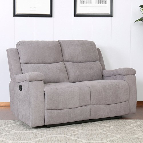 Grey seater manual recliner - grey,