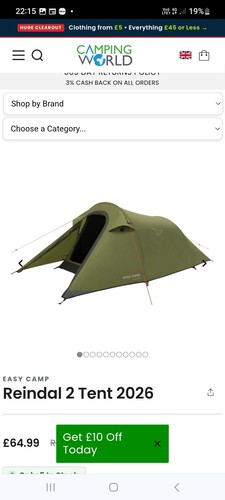 Easy camp rondane - camp, tent