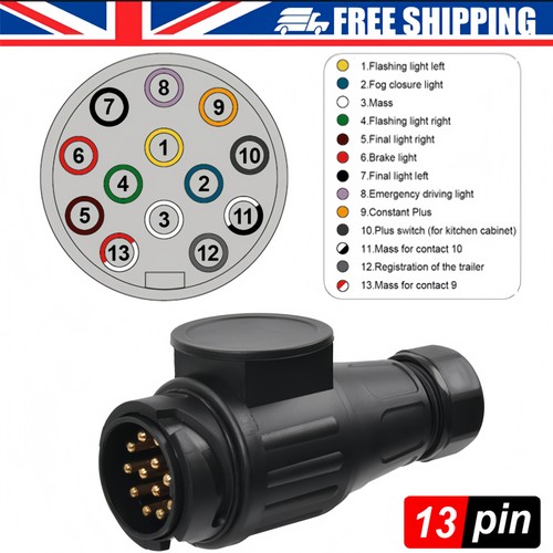 New pin 12v - pin, trailer