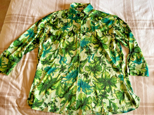 Zara blouse size green - zara,