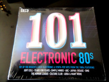 101  ELECTRONIC 80'S  5 x CD