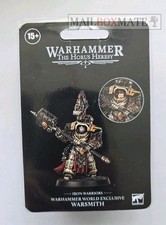 Forge World Iron Warriors Warsmith New Warhammer World Exclusive Horus Heresy
