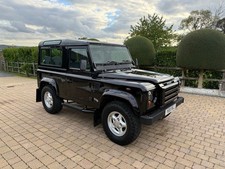 2001 LAND ROVER DEFENDER 90 TD5 COUNTY BLACK /GREY 34K MLS AIR CON V.NICE 90
