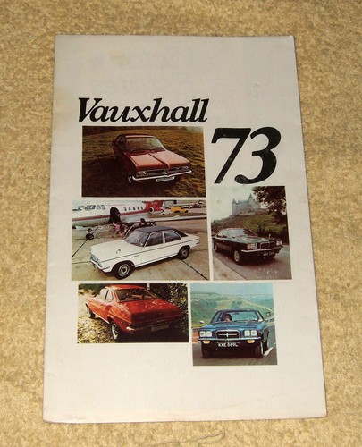 Vauxhall 1973 car range - vauxhall,
