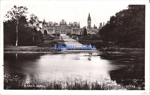 Eaton hall chester - postcard,