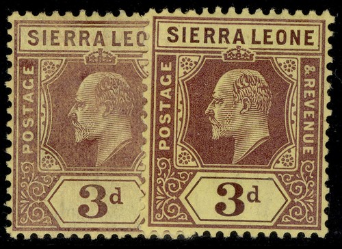 Sierra leone edvii - sg104, +