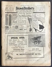 The MOTOR CYCLE Magazine 10 MAR 1921 QUADRANT 4? hp & SIDECAR TESTED