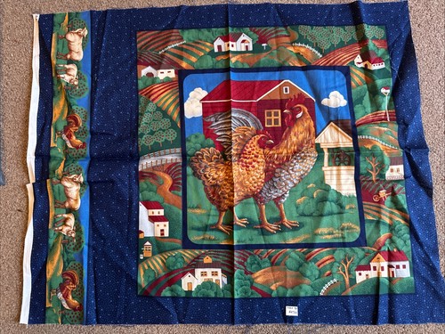 Chicken cushion panel - cushion,