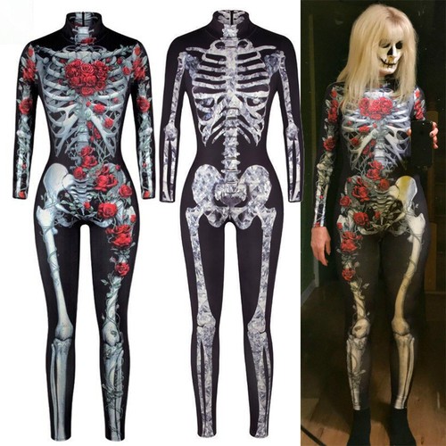 Women skeleton bone - women, jumpsuit