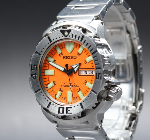 Mint seiko orange - orange, monster