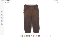 Harkila Mountain Trek Trousers Men's Euro Size 54  UK 38 inch brown