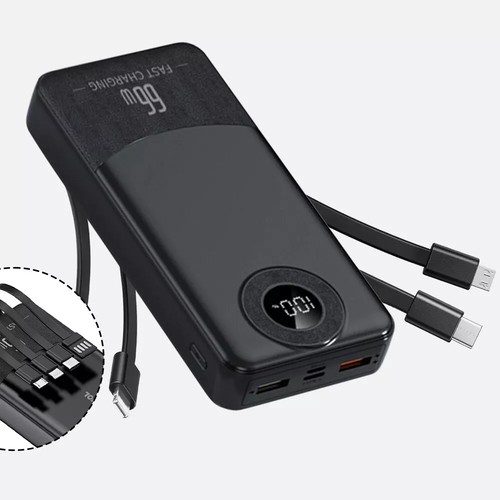 Power 20000mah bank usb fast - usb-c,