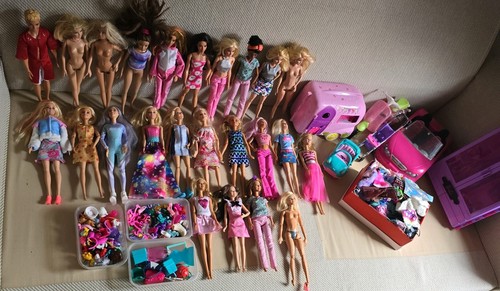 Barbie doll playset - doll,