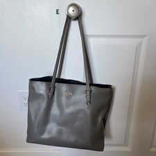 Coach Mollie Large Tote Gray