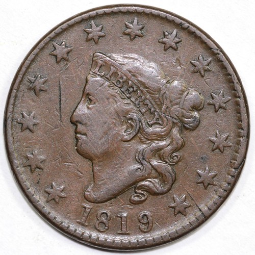 1819 2 coronet or - 1819/8,