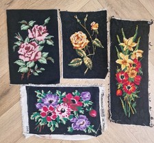 4 Completed Needlepoint