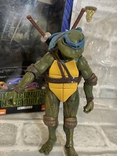 NECA Teenage Mutant Ninja Turtles Leonardo 7" Figure Gamestop Boxed Complete.