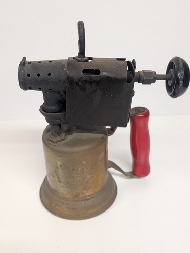 Vintage brass blow - vintage, lamp