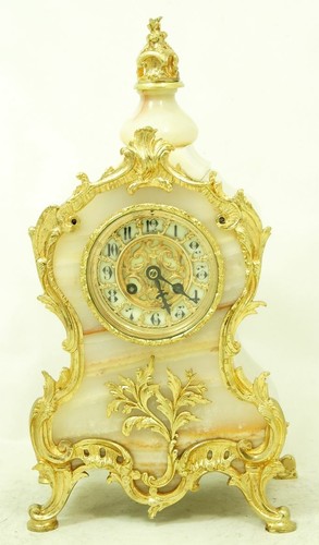 Beautiful mantel clock - , baroque