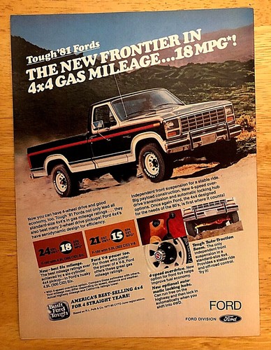 1981 ford ranger 100 - ford, f-100—4x4