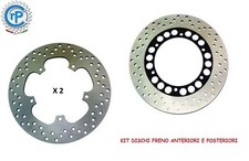 Front and Rear Brake Disc Kit
