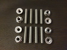 Kawasaki ZRX1200 ZRX1100 Stainless steel exhaust studs and flange nut kit