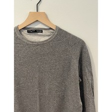 ZARA Sweater Elbow Patch Crew