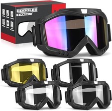 Dirt Bike Goggles 5-Pack