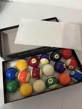 1*½" (47.5mm) SNOOKER BALLS 17 PIECE SET