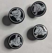4 Crocs Replacement Buttons