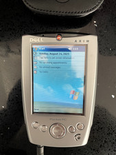 Dell Axim X5 pocket pc great condition with dock cradle and GPS aerial Sat Nav