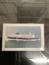 P&O Ferries souvenir plastic coated playing cards unopened pack.