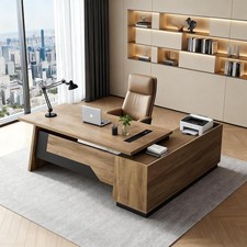 Modern 71-79" L-Shaped Office