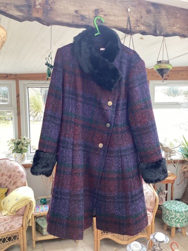 Joe browns coat purple - coat, 18