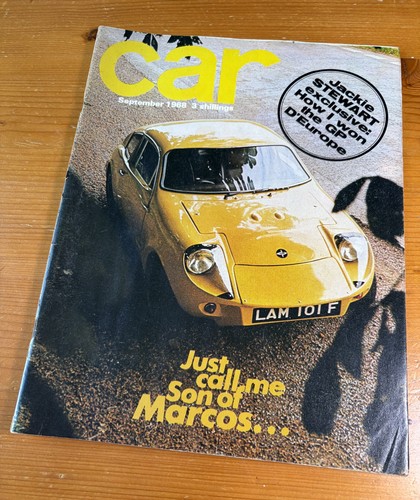 Car magazine september 1968 - car,